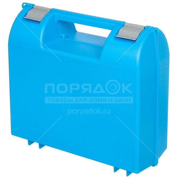 Ящик для электроинструмента, 34х30х13 см, пластик, Bartex, пластиковый замок, 2780355022