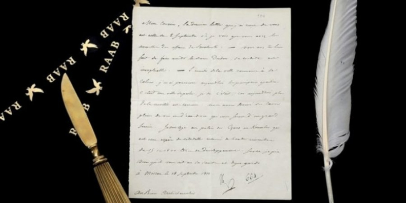 Листи Наполеона Бонапарта виставили на аукціон. Він писав зі згорілої Москви